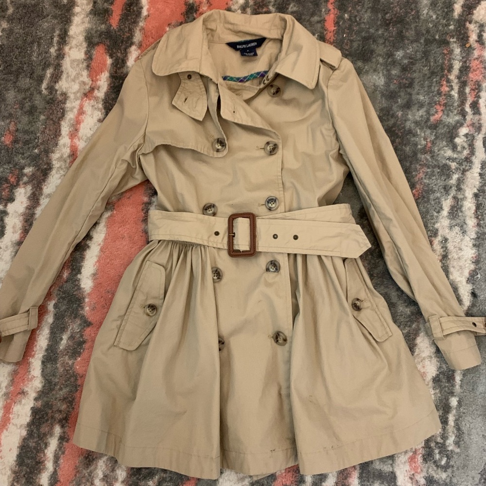 Girls Ralph Lauren trench coat